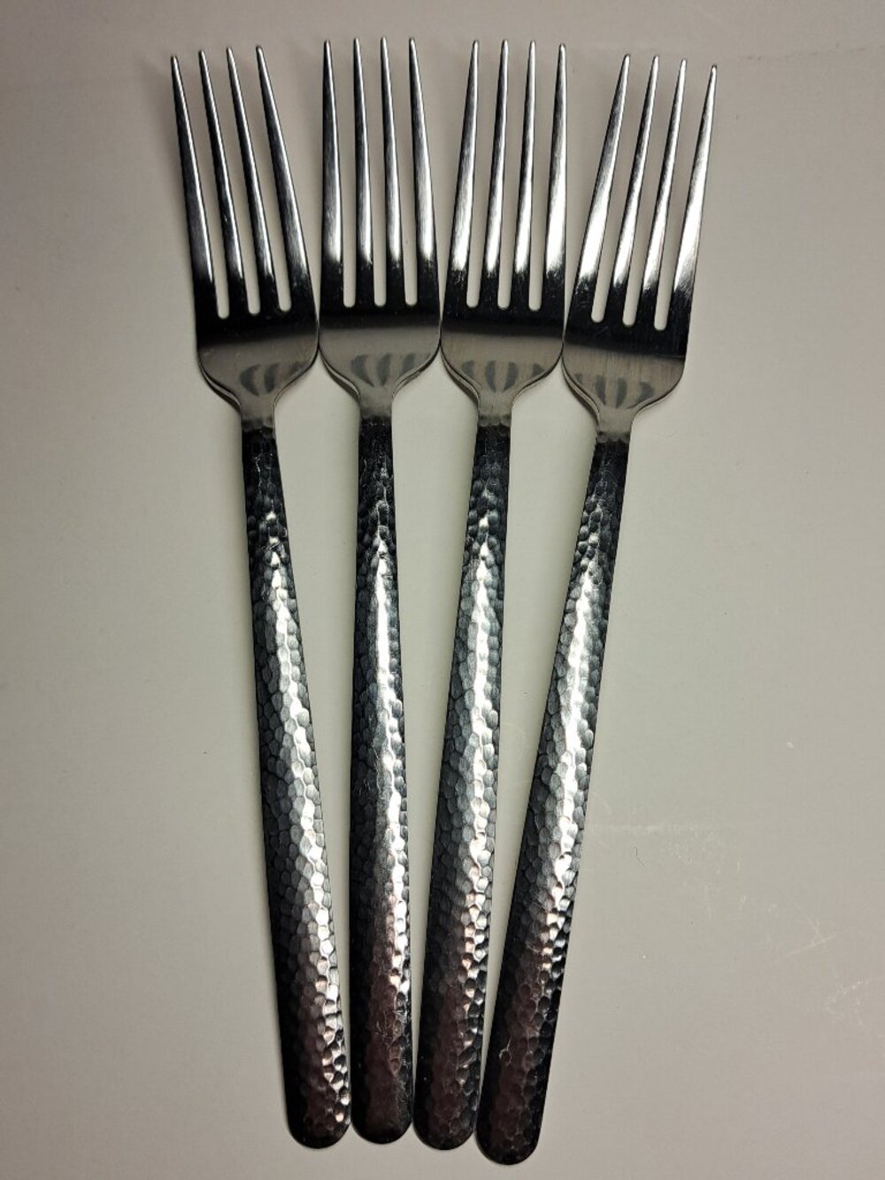 Four Piece Dinner Fork Set - Stainless Steel
